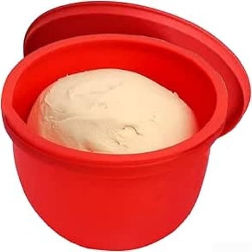 Startbuymore Silicone Liners for 6QT Stand Mixers Heat Resistant Non-Stick Design in Black Red or White Easy Mixing and Cleaning Secure Fit for Mixer Bowls Dishwasher Safe(red)
