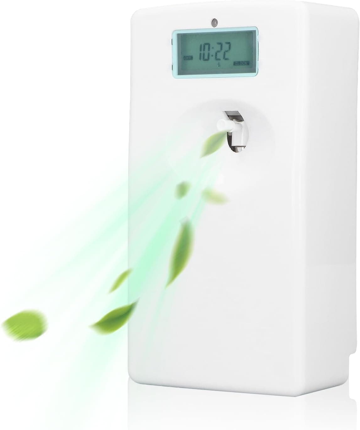 Topyond Automatic Air Freshener Spray Dispenser,Wall Mount Perfume Dispenser for Home Room Office Hotel, Commercial Air Freshener Refill,White
