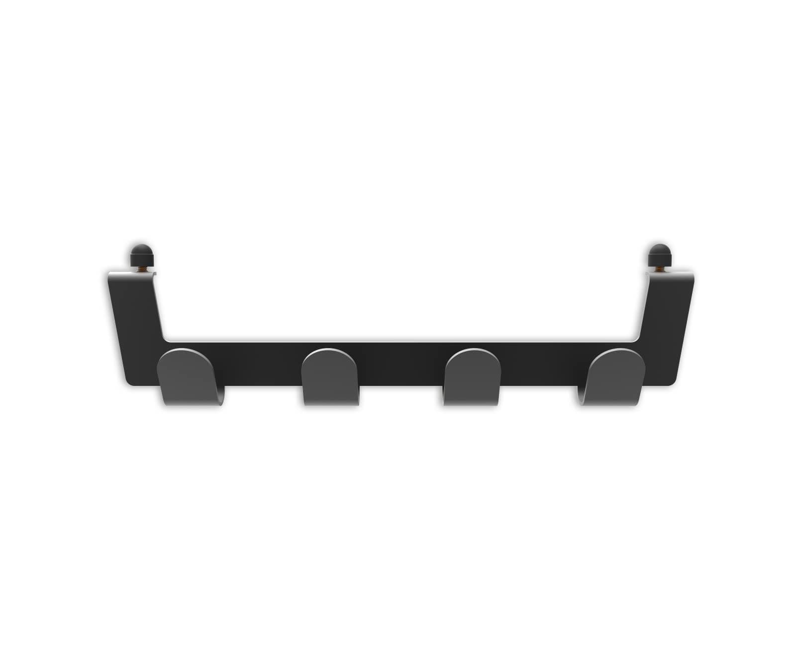 Stasdock Hang-On Estensione per Supporto da Parete per Bici | Happy Black | Accessorio Organizer per Attrezzatura da Ciclismo | Compatibile con Bike Rack da Corsa | Riponi Casco, Giacca e Altro