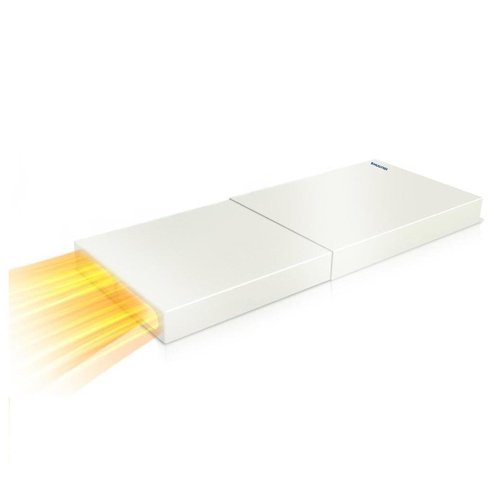 SHUUNDI Sideways Vent Extender for Under Furniture,Metal Material, 570℉, Heat-Resistant Floor Vent Deflector,Adjustable 11.8"-23", Compatible with Bed/Sofa/Wardrobe(Bottom Clearance >1.5")