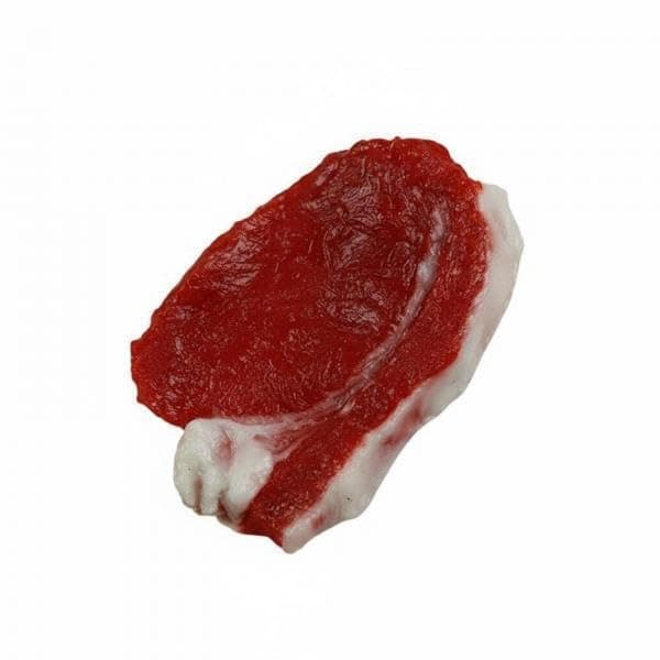 Fenteer 2X Realistic Meat Props – Highly Detailed Artificial Raw Meat Simulation – Food Model for, Kitchen Decorators, 3 Pcs