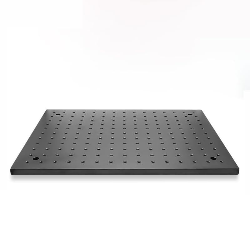 Laser Honeycomb Bed, Laser Cutting Engraving Machine Honeycomb Workbench, 13mm Thick 450x600mm Aluminum Alloy Weight-Reducing Platform Plate, 25x25mm Hole Pitch, M6 Threaded Holes