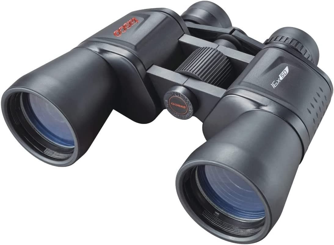 Tasco 170750 Essentials Porro Prism Porro MC Box Binoculars, 7 x 50mm, Black