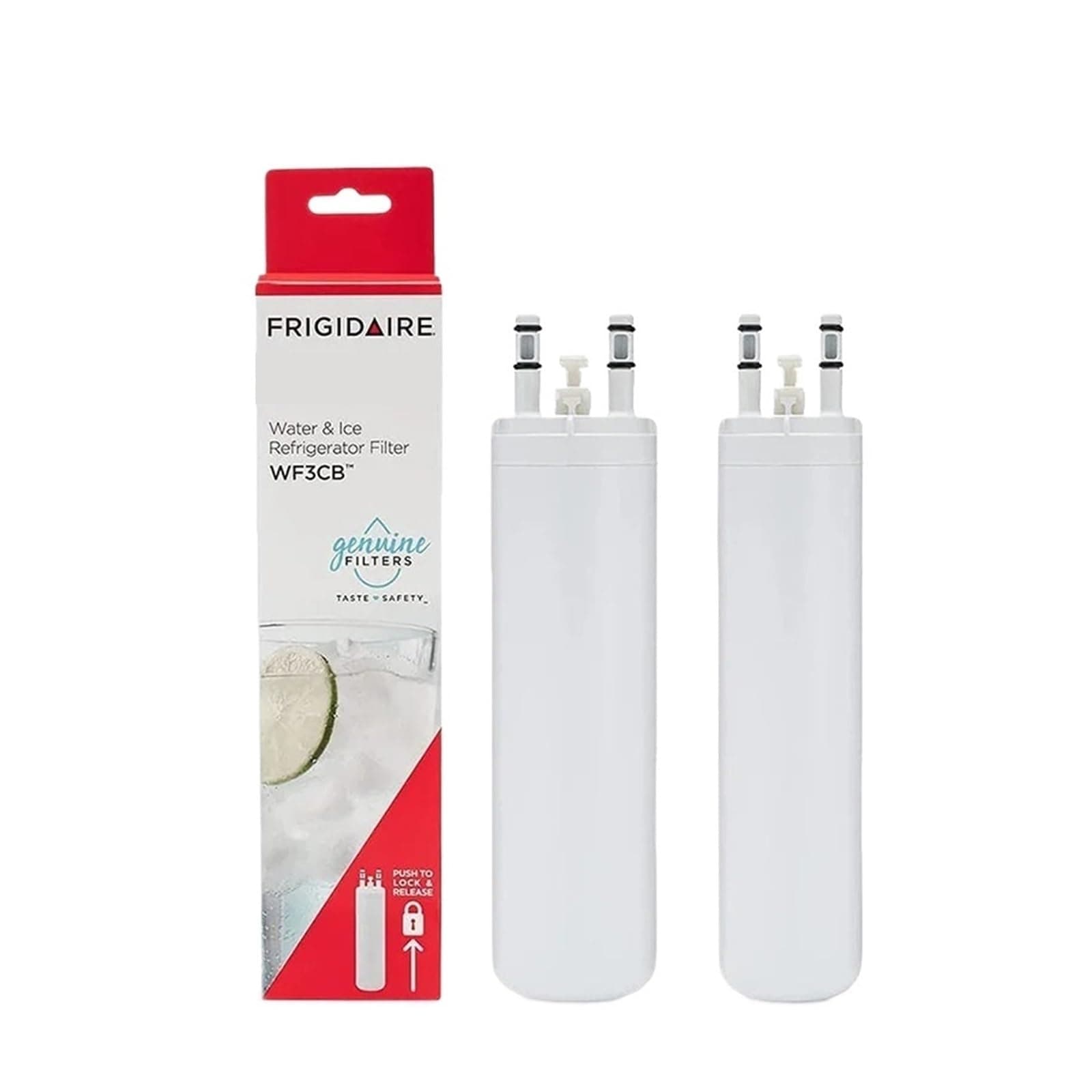 Refrigerator Water Filter Ice Purifie Compatible for Frigidaire ,WF3CB Compatible for Puresource3 Replacement PureSource 3 1-5pcs(2pcs)