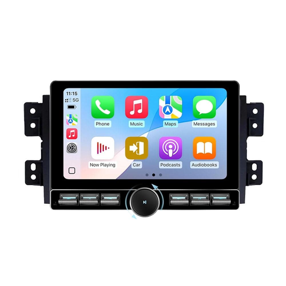 4+64GB for Kia Borrego Radio 2008-2012 Kia Mohave Radio 2008-2016 Android 15 Car Stereo 10.8" Touchscreen Wireless Carplay Android Auto DSP Bluetooth GPS Navigation FM with Free Reverse Camera