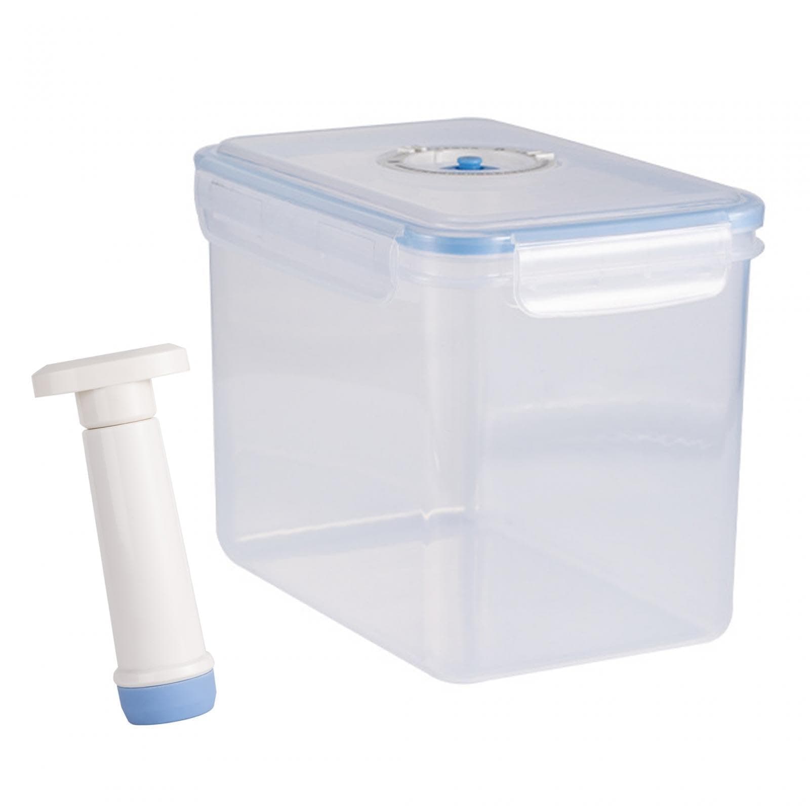 B Baosity Vacuum Container, Vacuum Seal Container, Frige Leakproof Portable Fresh Keeping Box, Food Storage Container for Vegetables, Rice, Meals Dry Foods, 3.6L