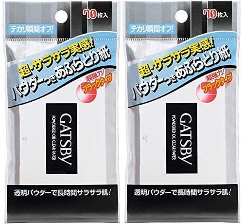 GATSBY Powder Oil Blotting Paper 70 pieces × 2 pieces