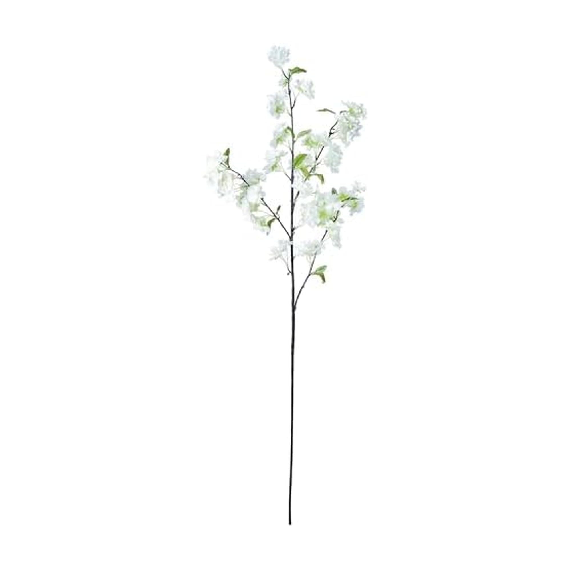 Mikasa Flores de Cerezo Artificiales, Juego de 2, 14 x 5 x 39 Pulgadas, Color Blanco