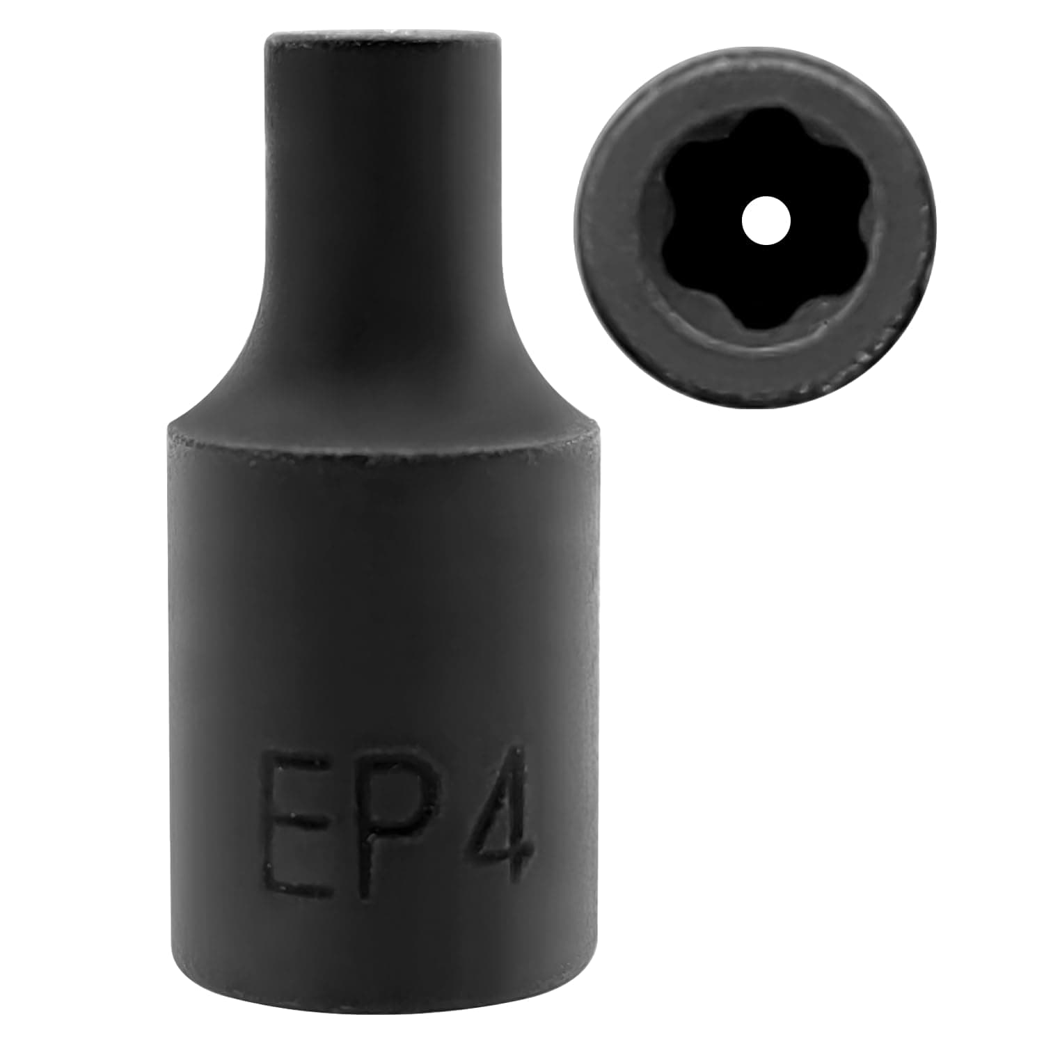 ZKTOOL EP Socket EP4,1/4'' drive External Torx Plus Socket.