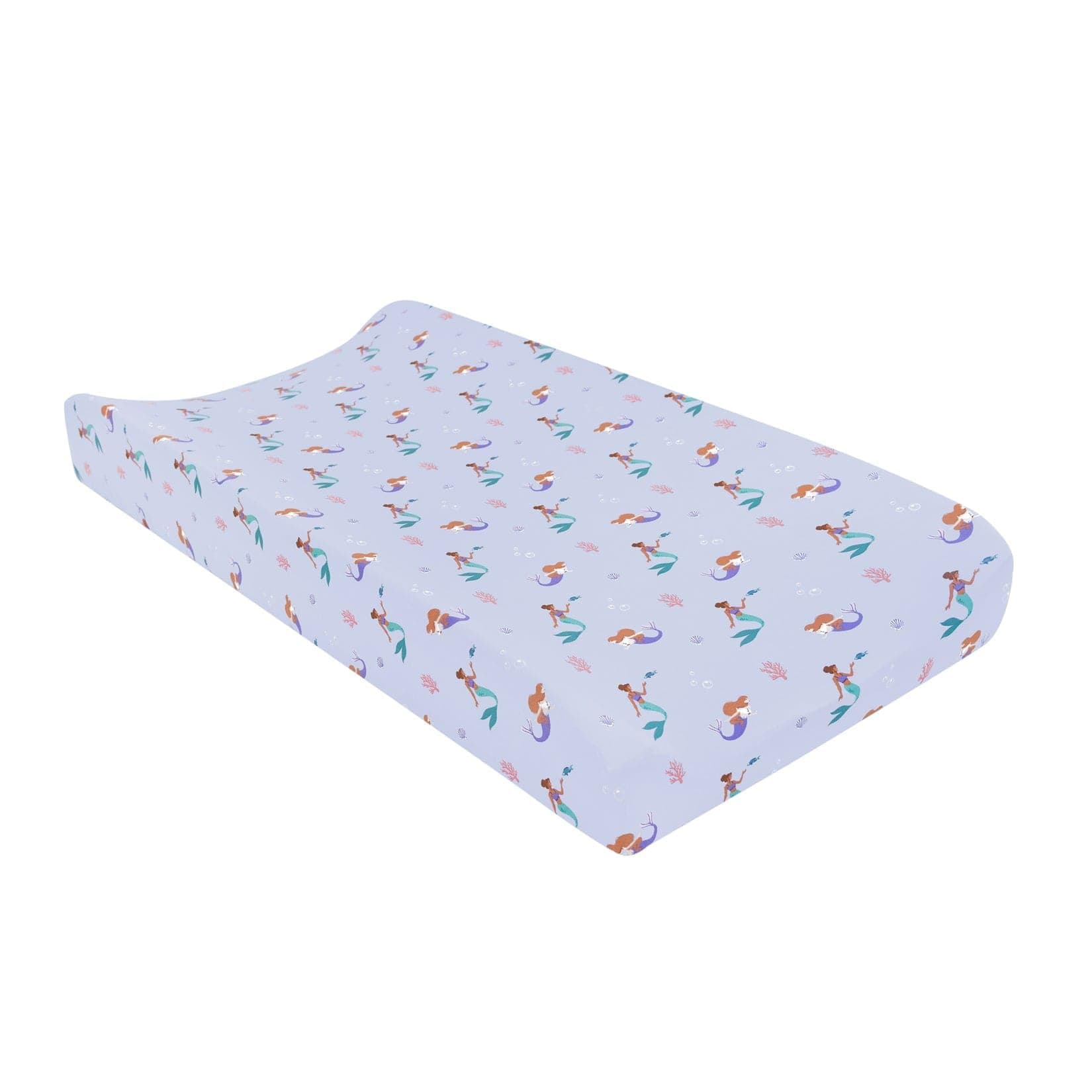 Kyte Baby Change Pad Cover Rayon Made from Bamboo Material in Mermaid