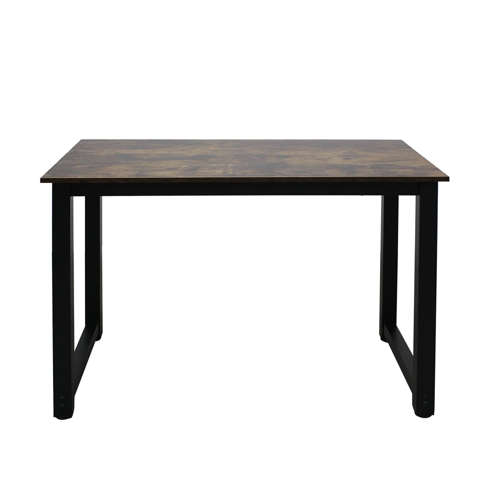 Computer Desk,110cm Decent High Strength Wooden Computer Desk for Home Office,Oak