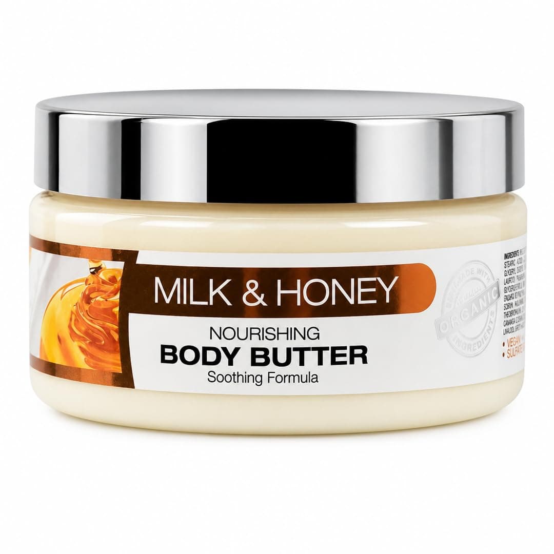 ORIGEM Body Butter for Dry Skin – Intense Hydration & Skin Renewal – Shea Butter, Cocoa Butter & Vitamin E – Non-Greasy Moisturizer for Women – 8 Oz