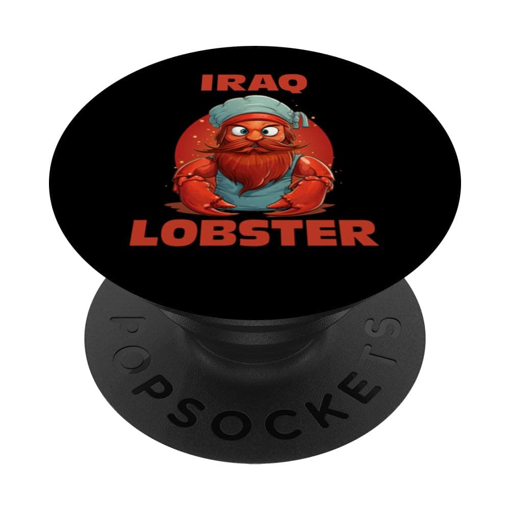 IRAQ Lobster | Funny Animated TV Series Cut Away PopSockets Swappable PopGrip