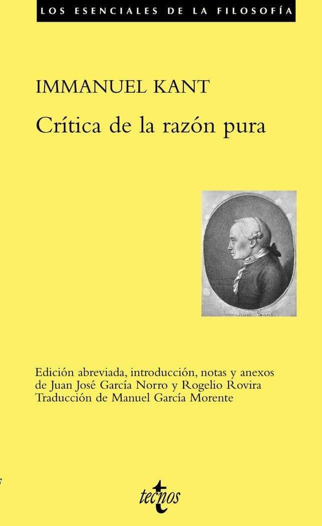 Critica De La Razon Pura / Critique of Pure Reason