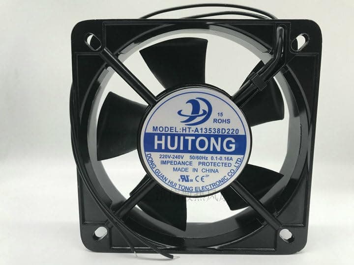 for Huitong HT-A13538D220 AC220-240V cabinet axial cooling fan