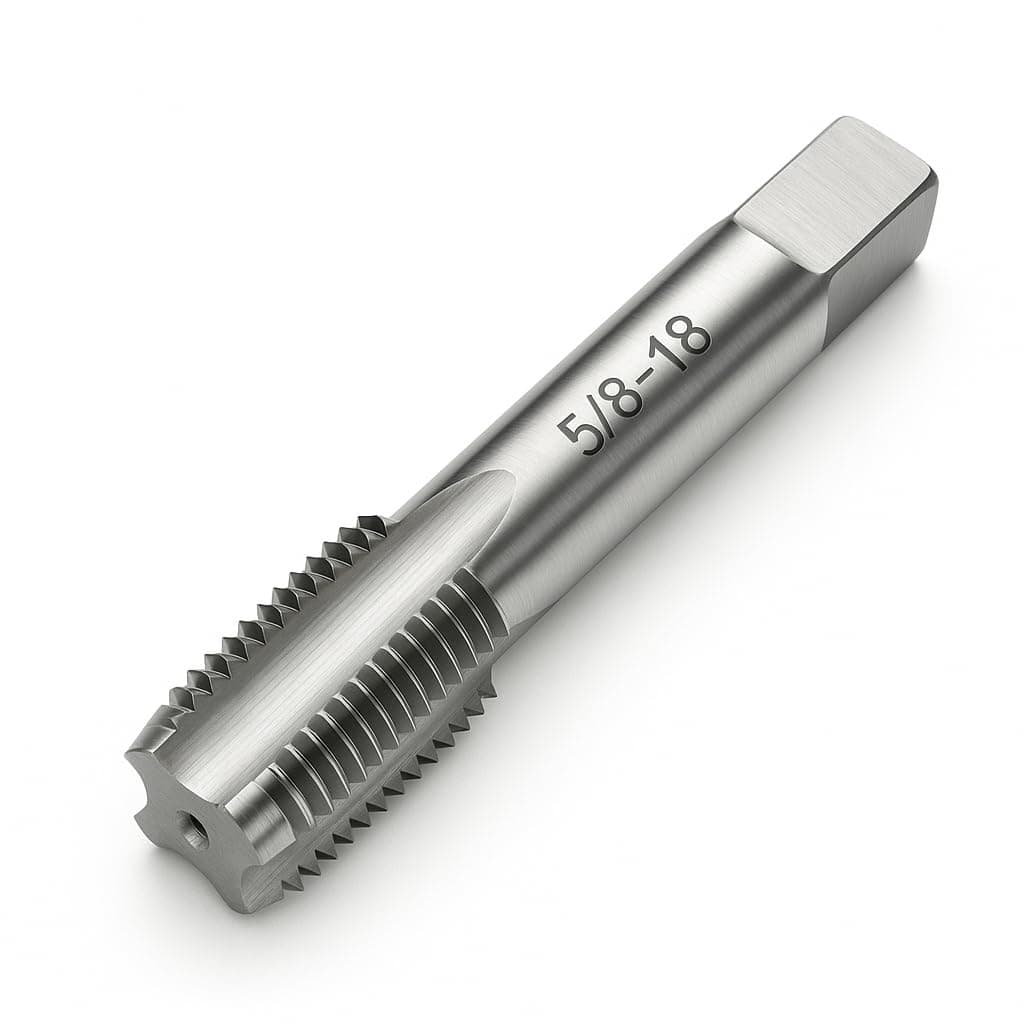 5/8"-18 SAE Thread Tap – 6542 HSS Thread Maker for Internal Thread Repair and Fabrication