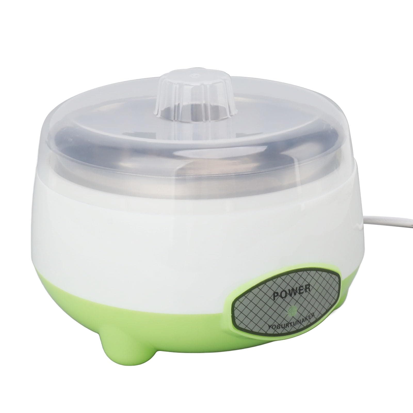 Yogurt Maker Machine Natto Machine Yogurt Machine Household Stainless Steel Kitchen Container 15W Constant Temperature Compact Green for Container Jar Yogurt Makers (US Plug 110V)