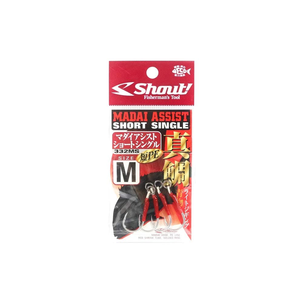 Shout! Lure 332MS Madai Assist Short Single Size M