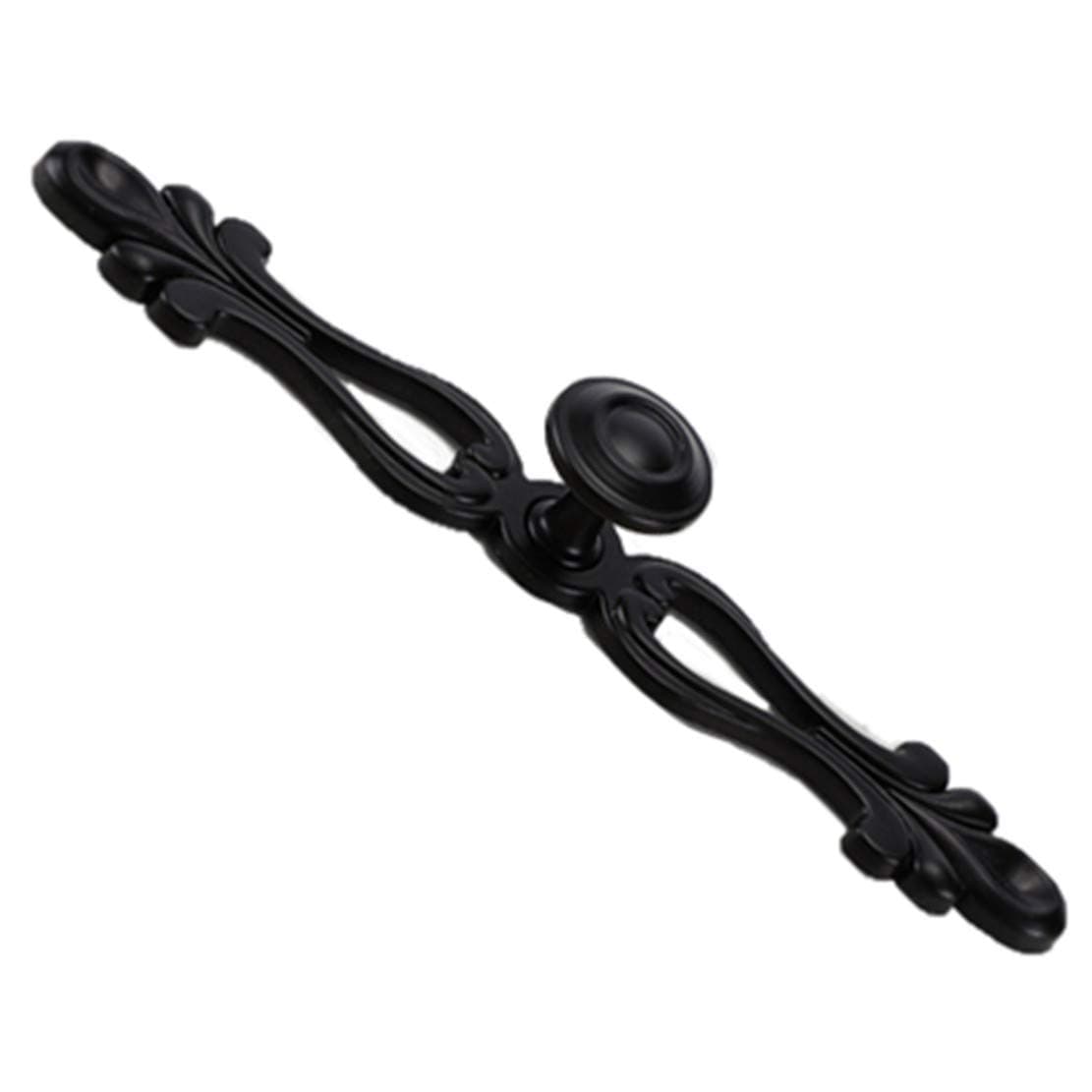 6pcs Vintage Style Cabinet Handles Dresser Drawer Pull Knob Wardrobe Cupboard Knobs with Plate and Screws