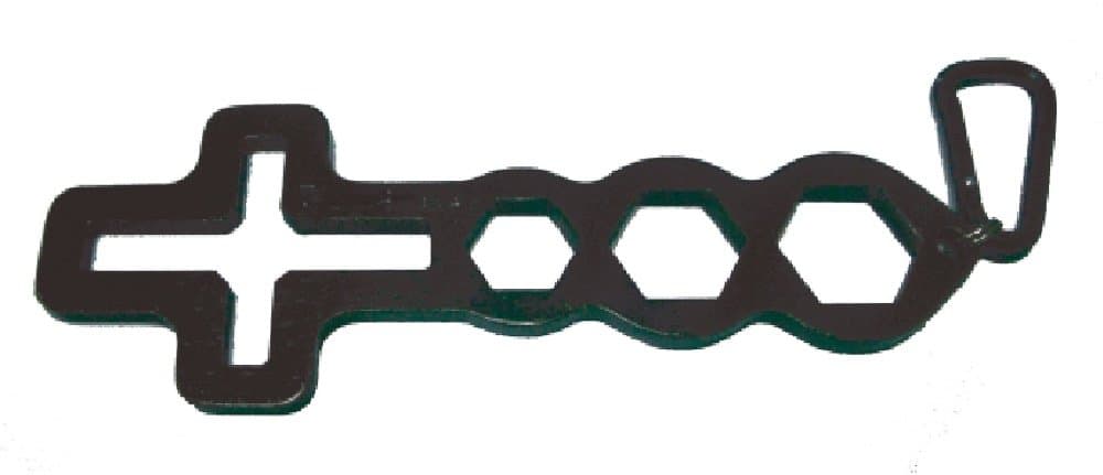 Kupo KG070211 Wingnut Multi-Spanner (Black)