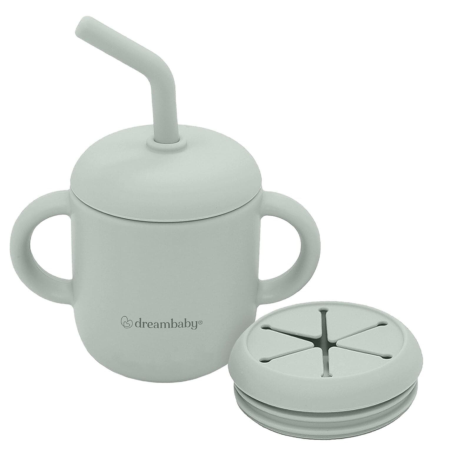Dream Baby Kids Cup Snack Container, Seafoam Green