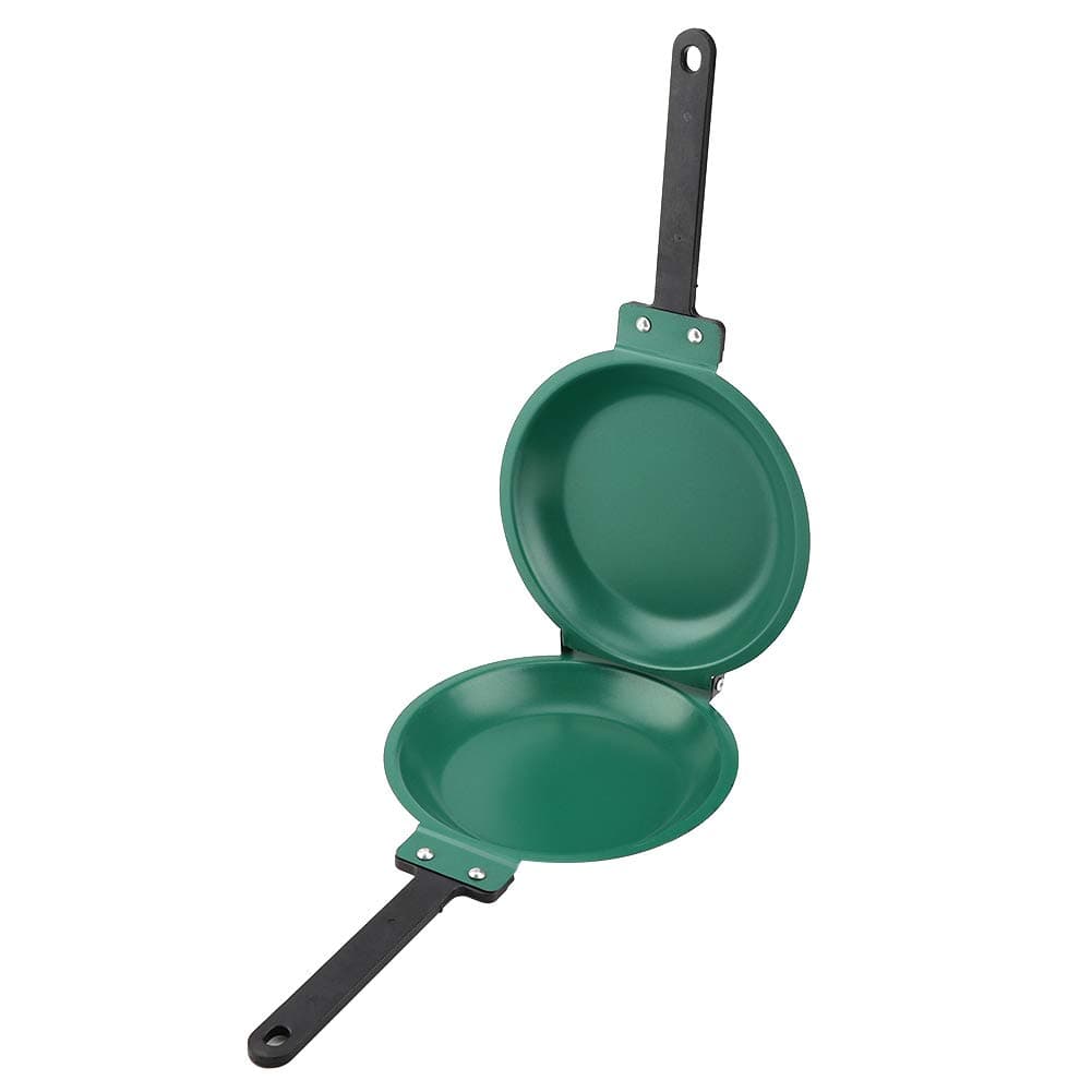 Frying Pan, Pancake pan nonstick, Double Sided pan Double Side Pan Double Side Frying Pan Non-Stick Flip Folding Frying Pan Non-Stick Ceramic Coating Flip Frying Pan Pancake Maker Household Kitch