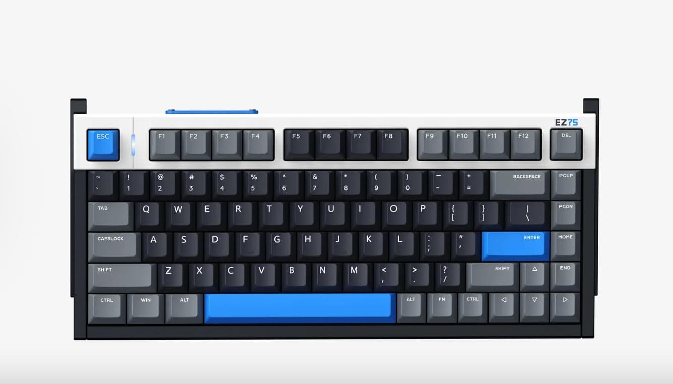 IQUNIX EZ75 Gaming Keyboard with Magnetic X Ultra Switch