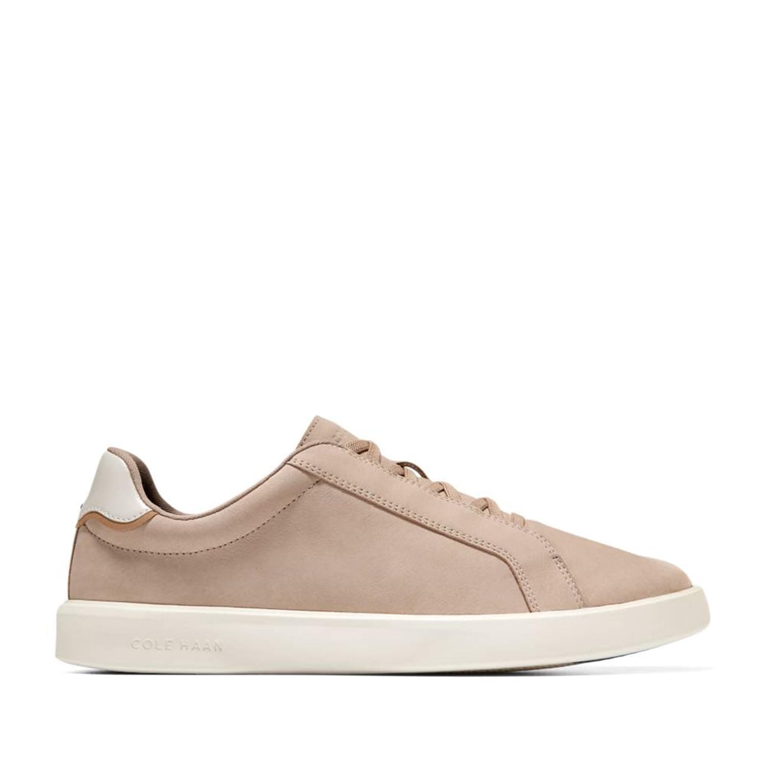 Cole Haan Tenis para Hombre de Piel Grand Crosscourt Daily LLT Slip-On Beige 25.5 cm