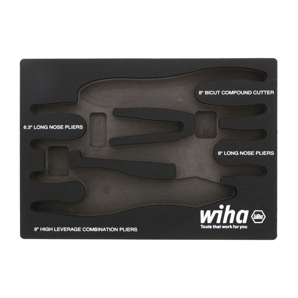 EMPTY FOAM TRAY FOR 4 PIECE PLIERS/CUTTER SET