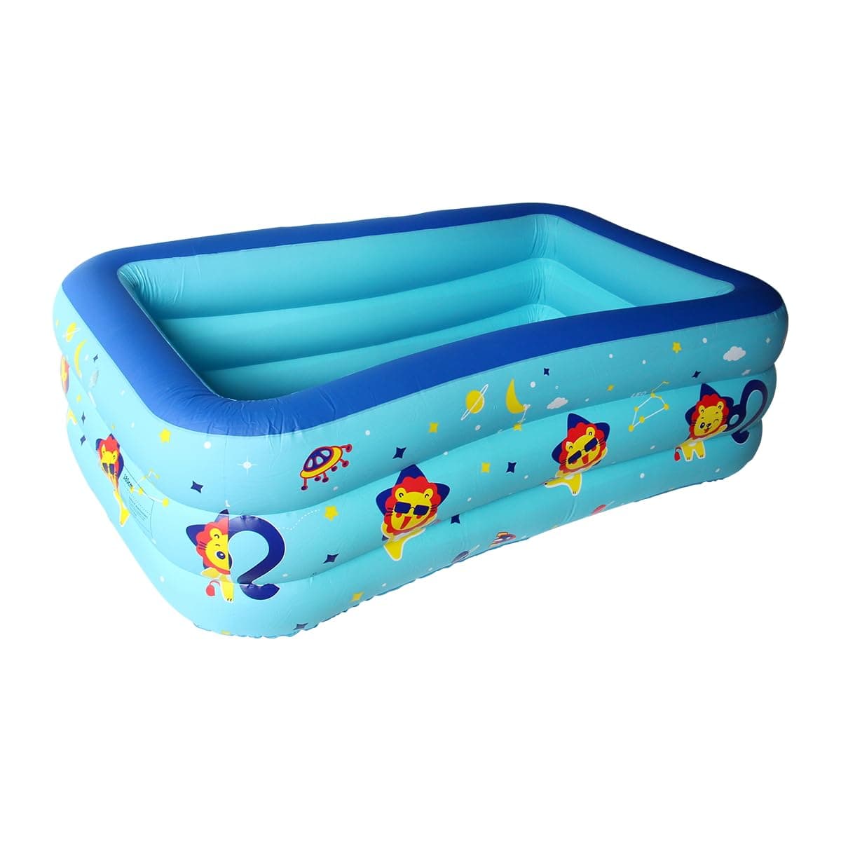 Baiao Inflatable Pool, Inflatable Swimming Pool for Adults, 71''*55'' Thickened Family Swimming Pool for Family Day, Outdoor, Garden, Backyard, Summer Water Party