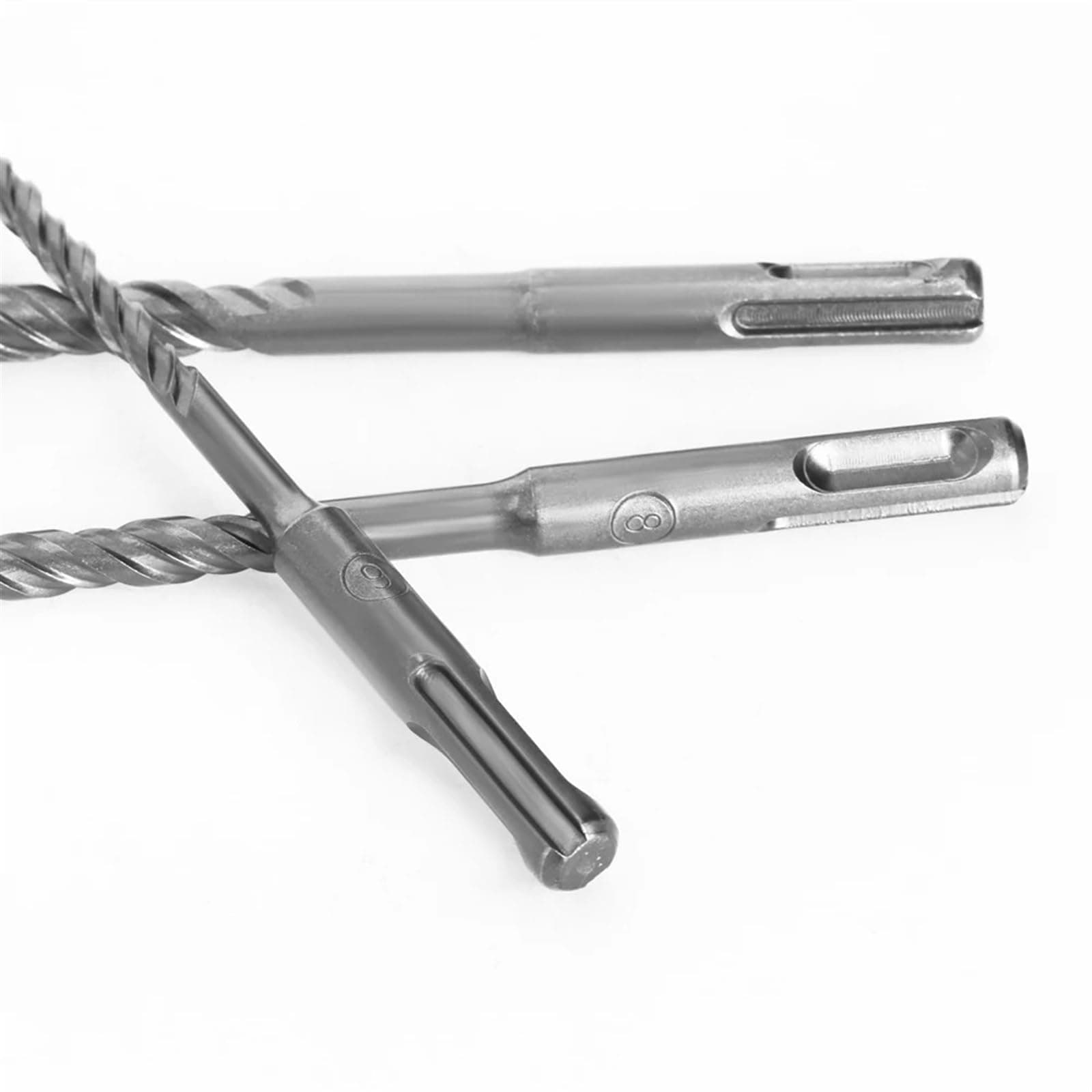 AEVHBAMXN 3Pcs/Lot 6 8 10mm SDS Plus Drill Bit 260mm Hammer Concrete Bits S4 Slot Tip Masonry Drill Brick Wall Block Power Tools 001 AEVHBAMXN