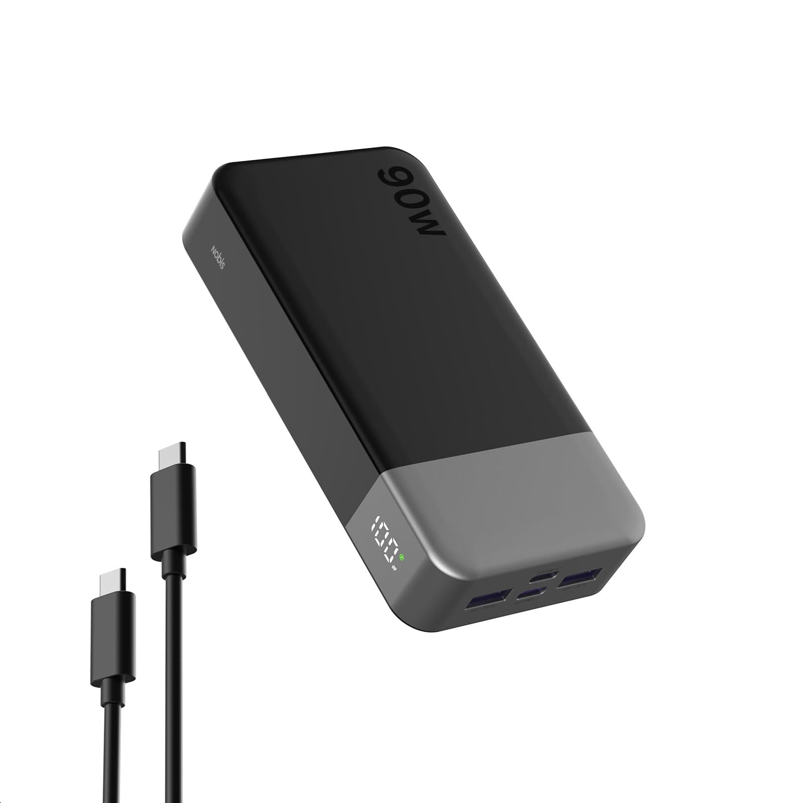 NOBIS 90W Power Bank 20000mAh Fast Charging Power Bank