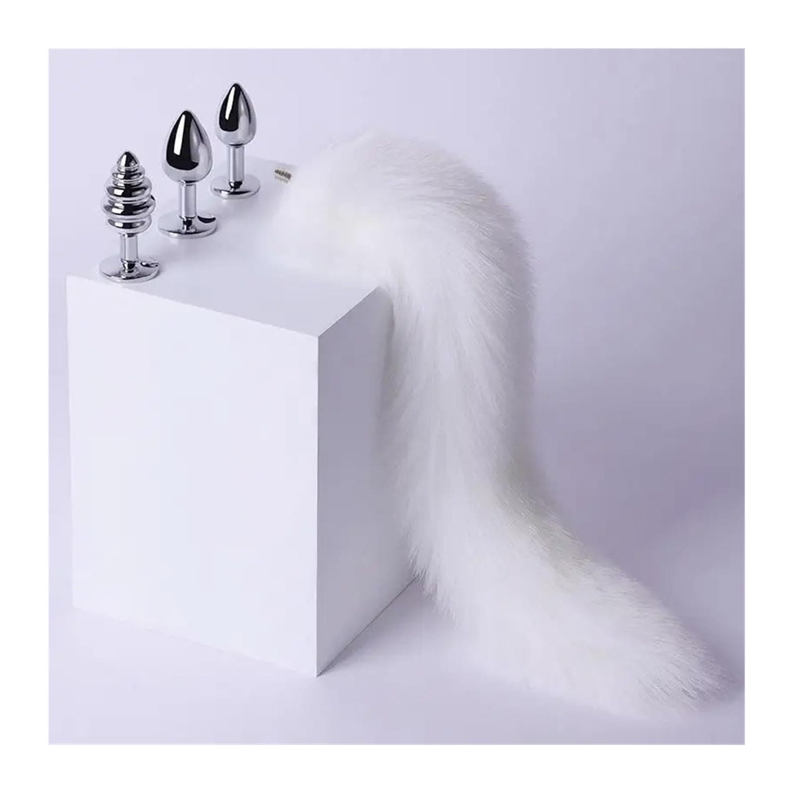 Fox Anal Plug Tail Butt Plug,furry Tail Plug,anal Plug Tail,Smooth Long Fox Tail With Anal Plug Flirting Animal Tail Butt Plug,Fox Ears And Tail Set Fox Set Anal Sex Toys Butt Plugs Set,butt Plug Tail,anal Tail(3k white)