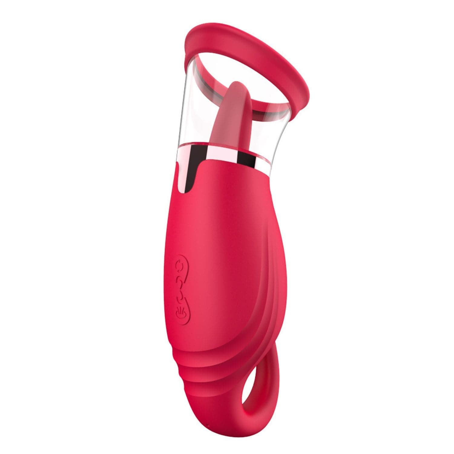 Clit Sucking Vibrator with Vacuum Pump for Women Pleasure, Nipple Sucker Toy with 4 Suction & 5 Tongue Licking Modes for Clitoral Stimulation, Suction Tongue Vibrators for Women and Couple Sex Toys