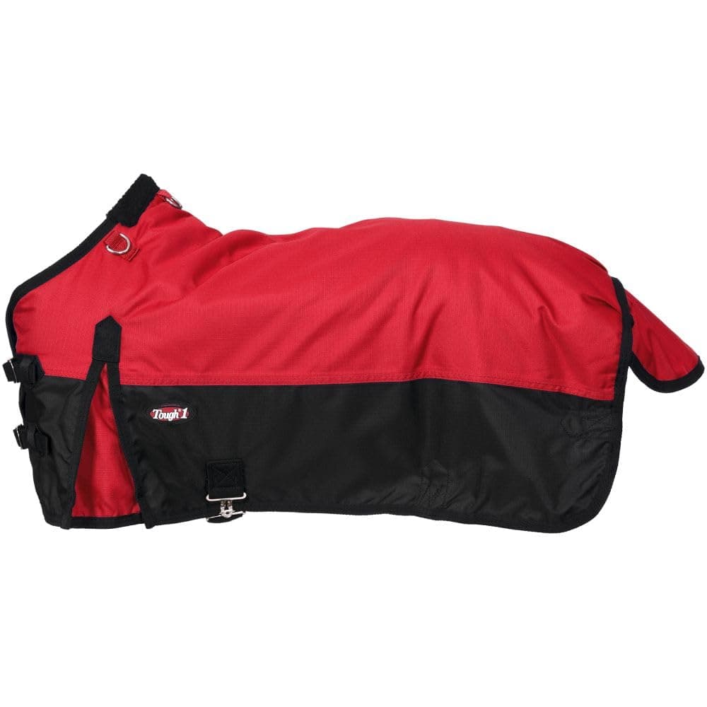 Tough 1 Polar 600D Waterproof Poly Foal Blanket, Red, Medium