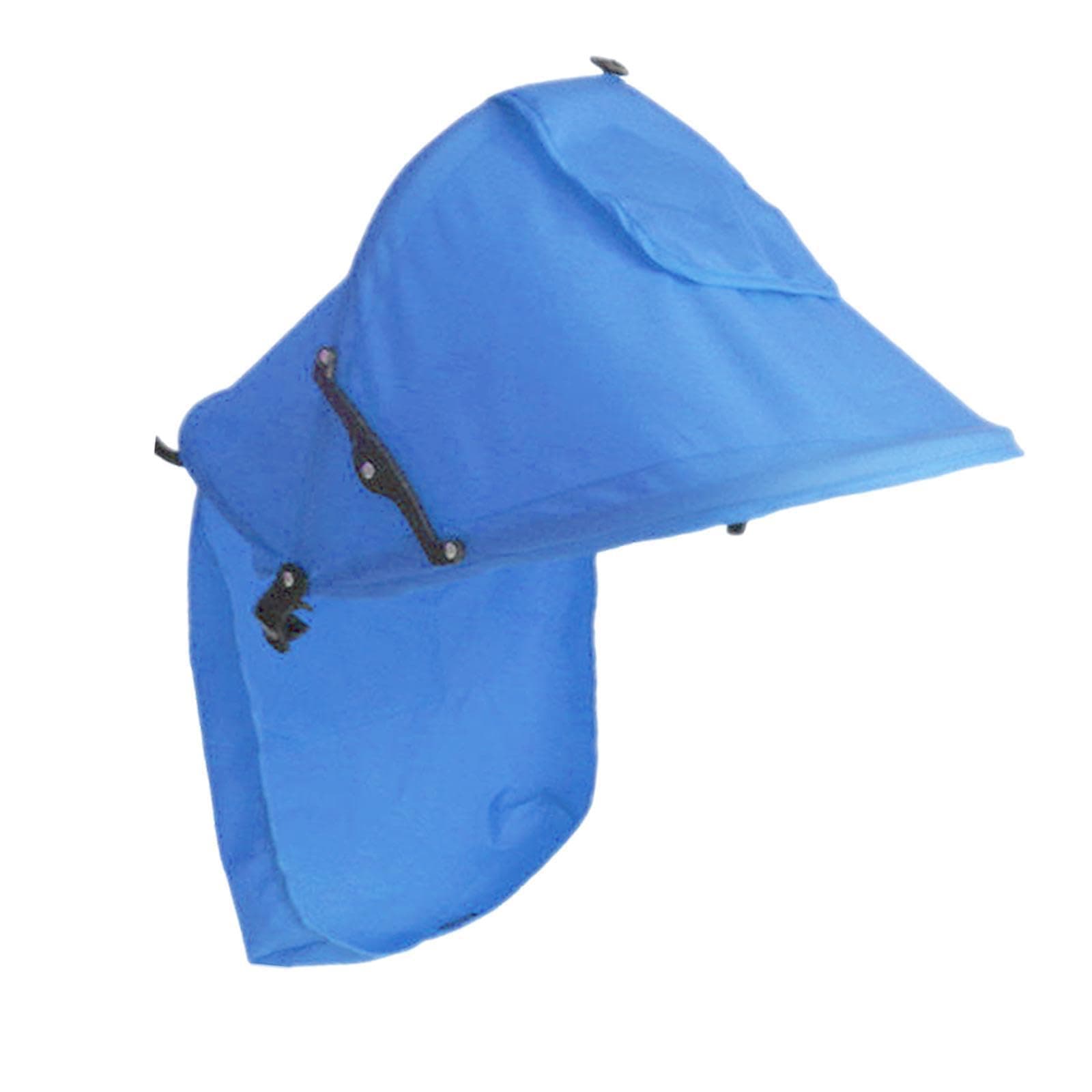 miduoidn Portable Baby Stroller Sun Shade Waterproof Stroller Sunshade Cover Easy To Install Adjustable Buckle Decorated For Comfort And Rain Cover For Pushchair Canopy Parasol Portable, blue, 46cm