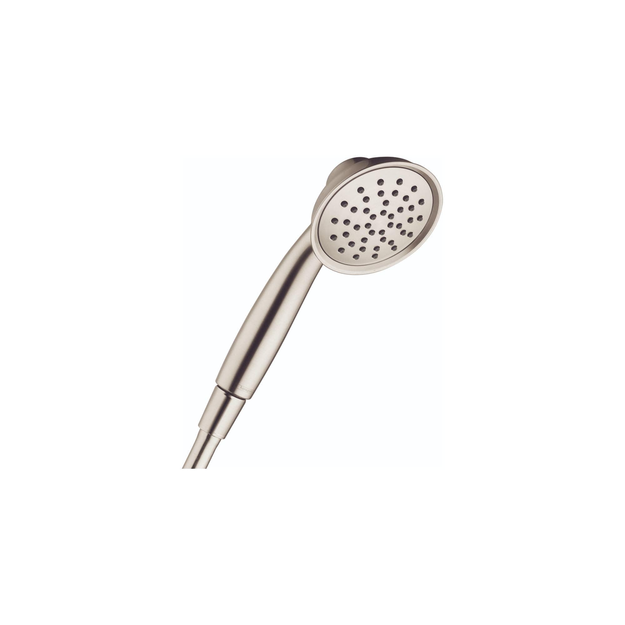 Hansgrohe Joleena 4-inch Transitional Handheld Shower Head 1-Spray in Brushed Nickel, 04934820