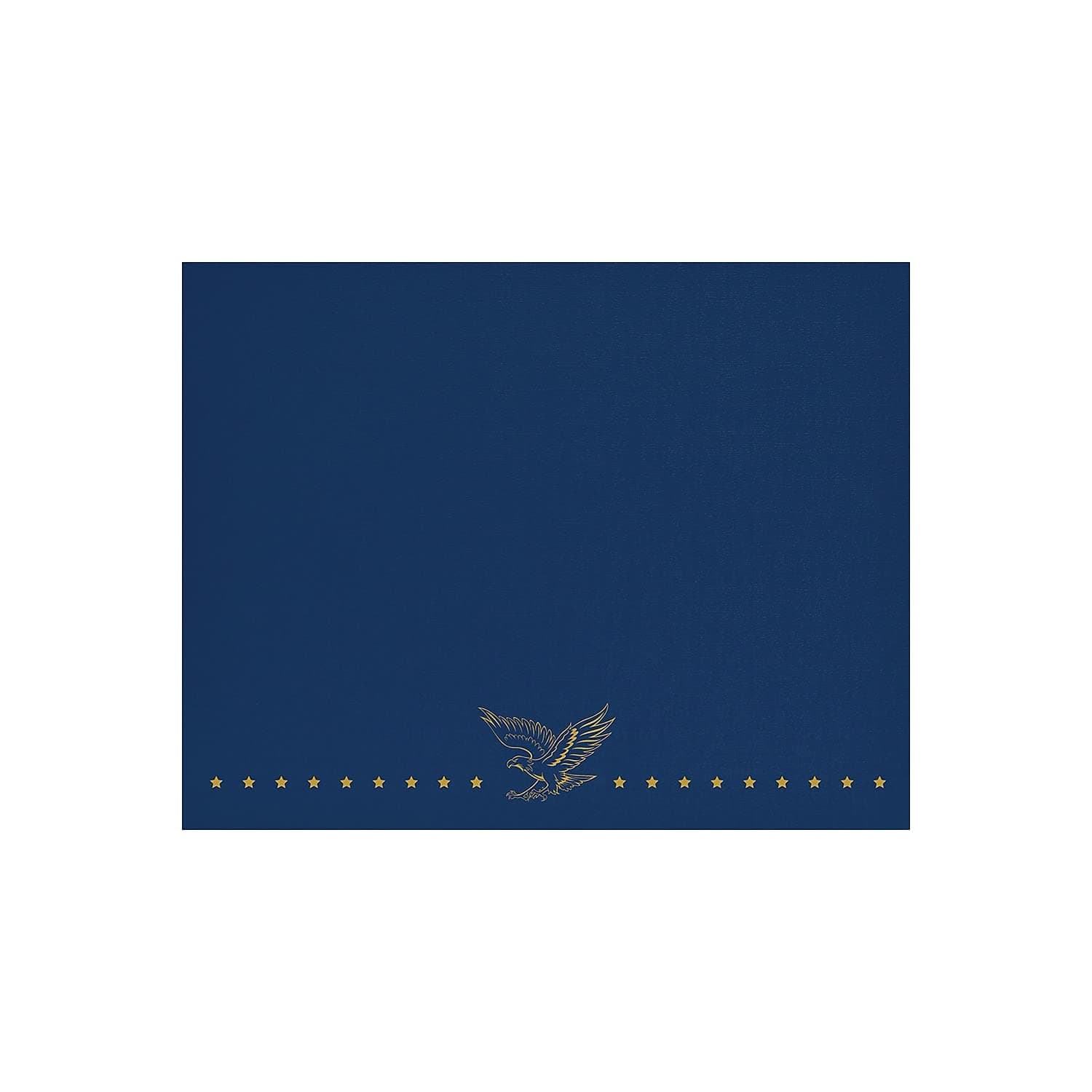 Great Papers! Patriotic Certificate Cover, Navy, 12" x 9.375", 5 Count (2017045)