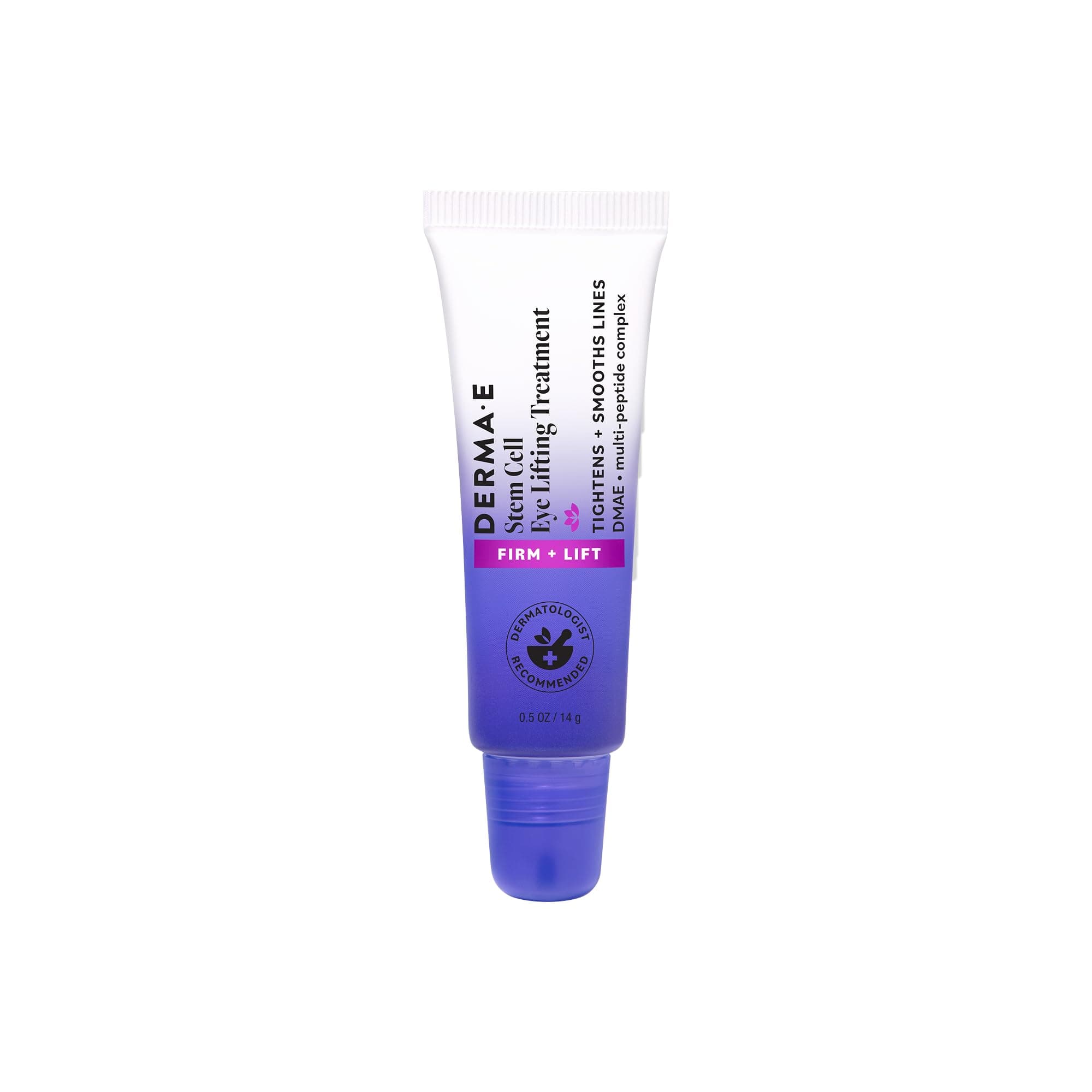 Derma E Stem Cell Lifting Eye Treatment – Multi Action Firming and Tightening Under Eye and Upper Eyelid Cream - Hydrating and Revitalizing Moisturizer, 0.5oz
