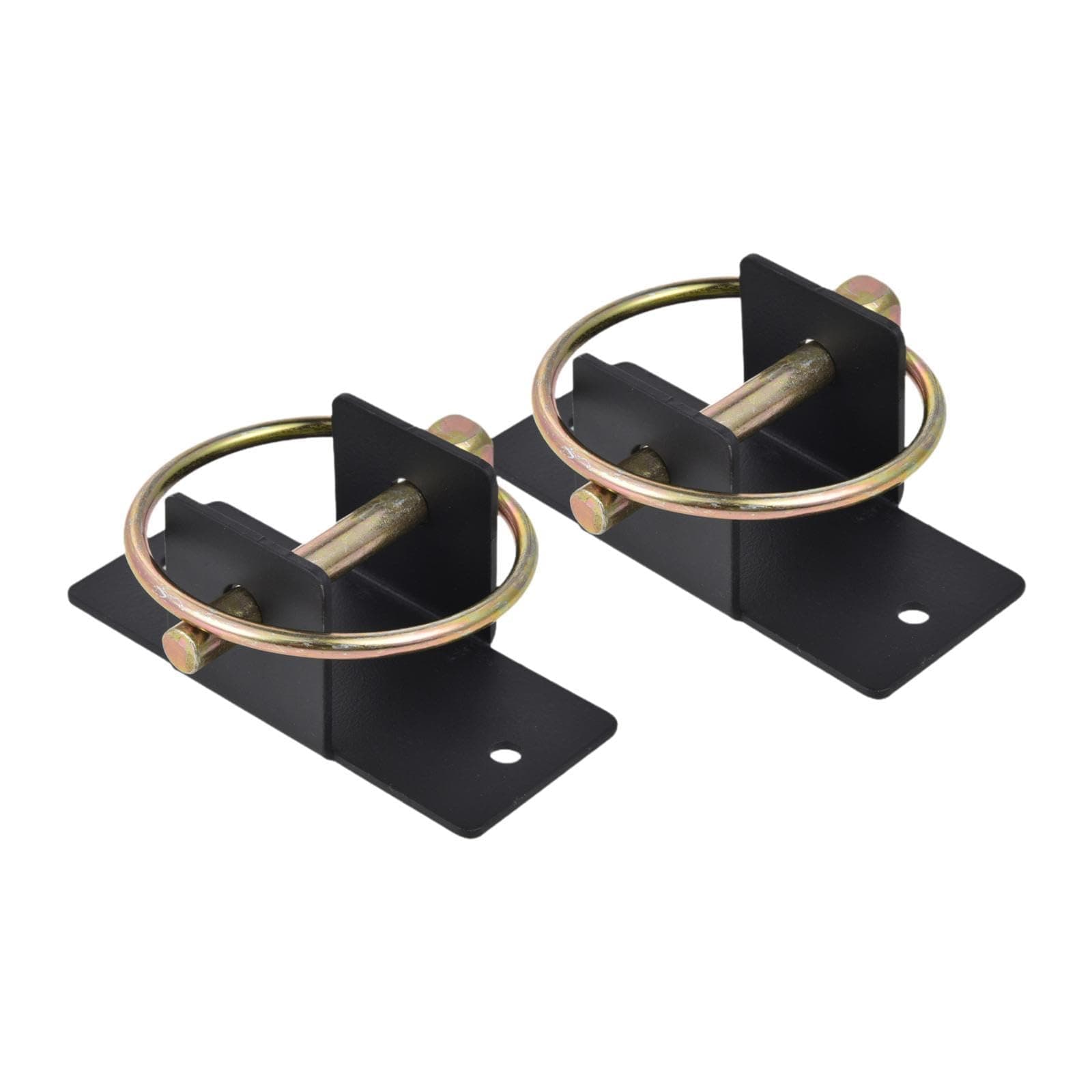 Fenteer 2 Sturdy Hooks and Holders for Water Buckets, Feed Bucket Hangers for Horses, Stable Accessories for Tack Room and Barn