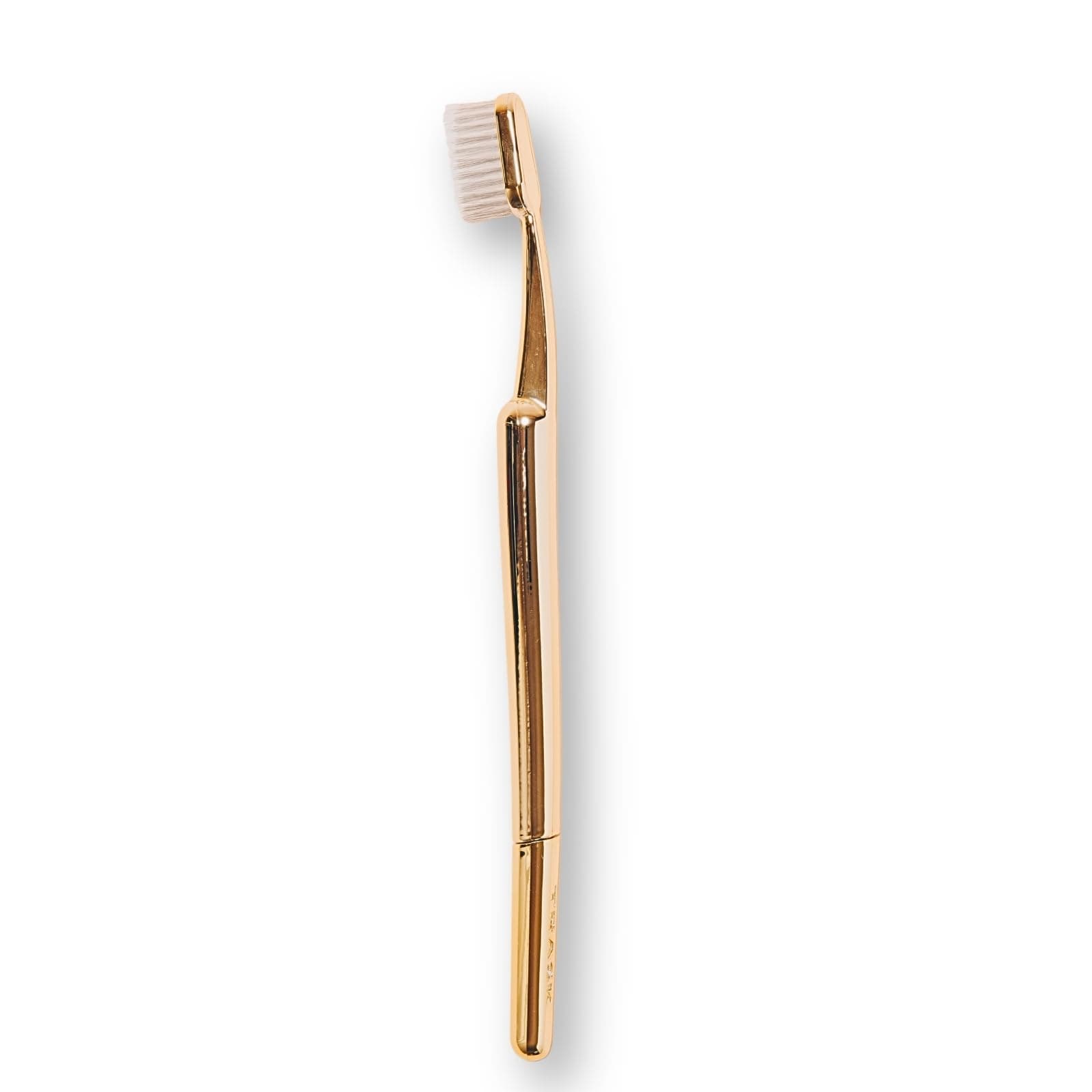 TRASK The Better Brush - Luxury Soft Bristle Dentist Designed Manual Toothbrush for Adults, Gold Rush