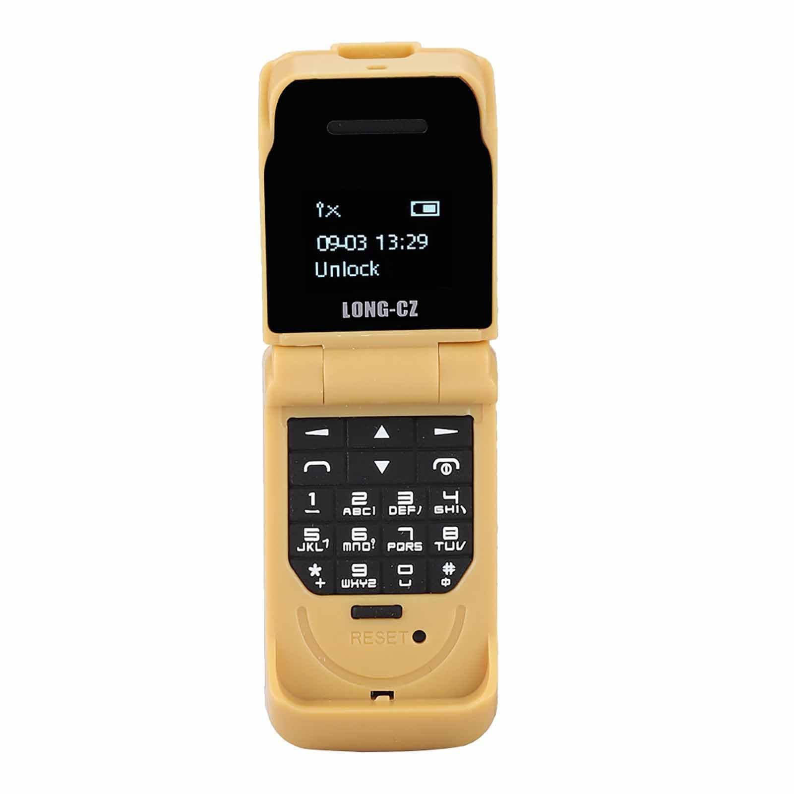 YUEHISY GSM 2G Feature Basic Flip Phone for Students Kids, Unlocked Phone, Mini Durable Design for Children