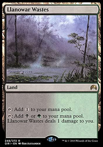 MTG Magic: The Gathering - Llanowar Wastes (248) Magic Origins ORI