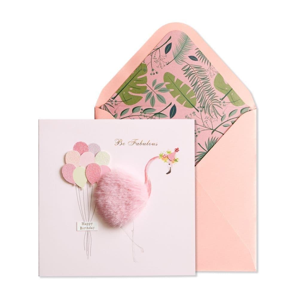 NIQUEA.D, Flamingo Birthday Card