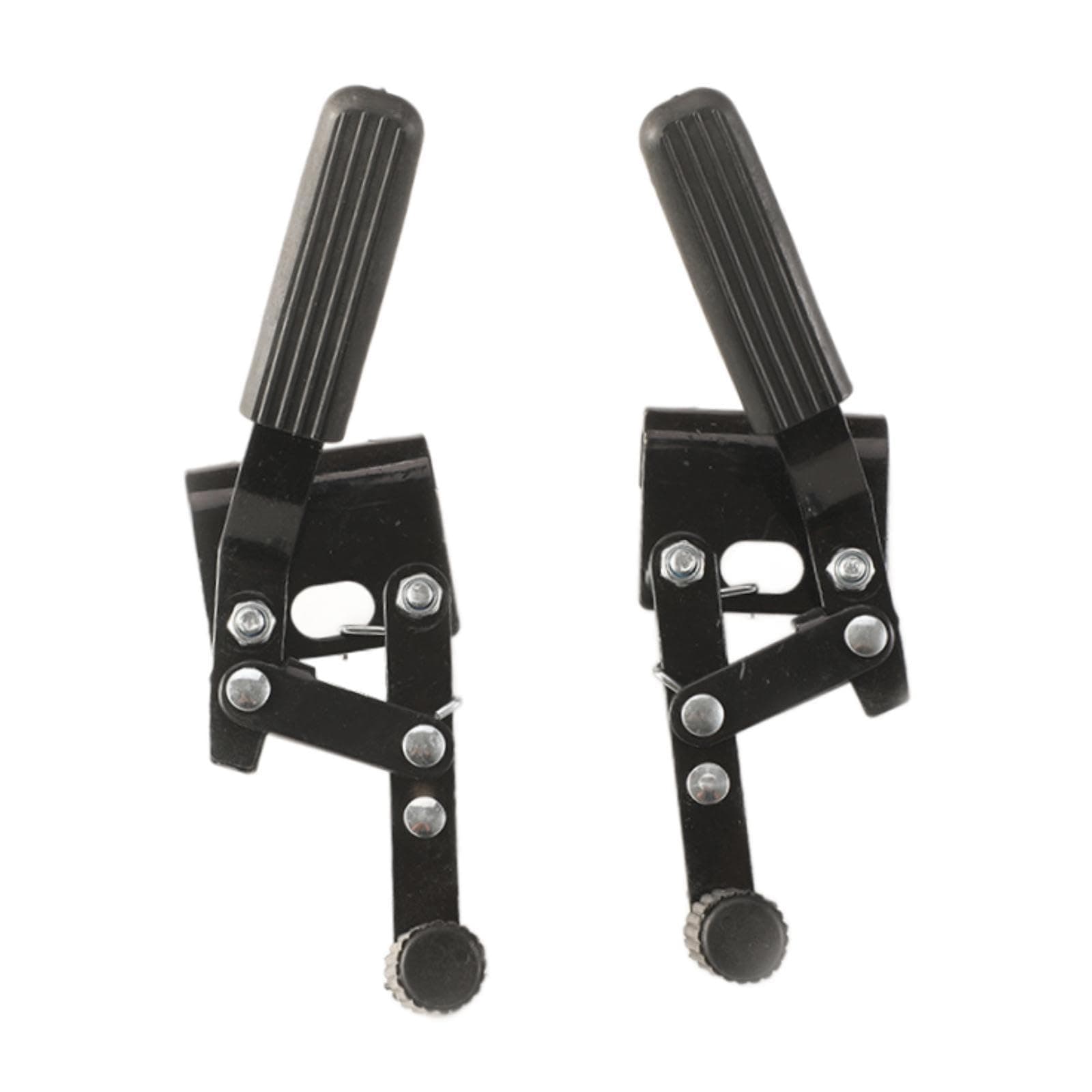 Kokiya 2x Wheelchairs Brake Anti Slip Replacement Easy Installation High Reliability Premium Assembly Spare Part Wheelchairs Handbrake