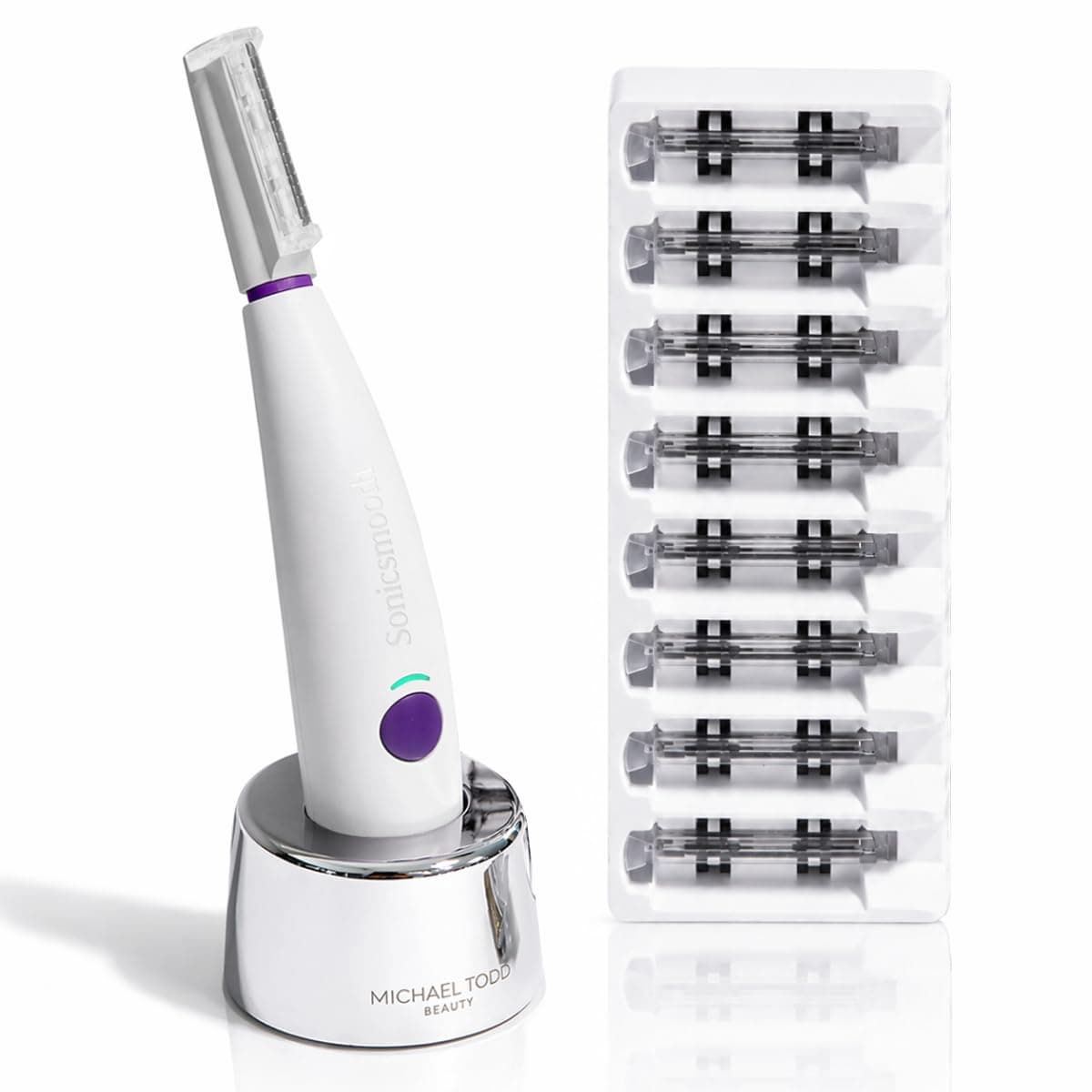 Michael Todd Beauty Sonicsmooth Dermaplaning Razor for Women's Face