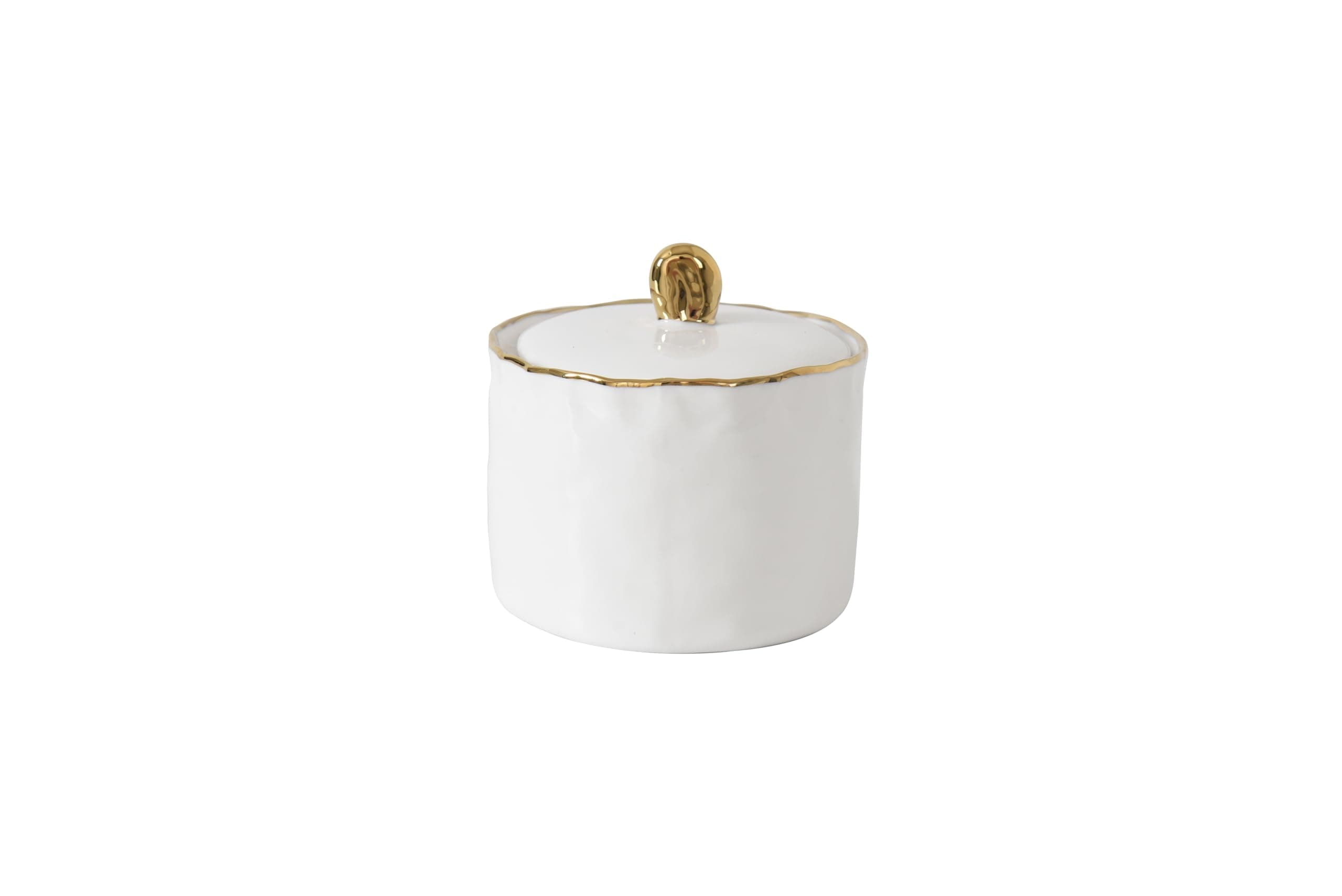 Pampa Bay Portofino, Covered Sugar Bowl, 4" D x 4"