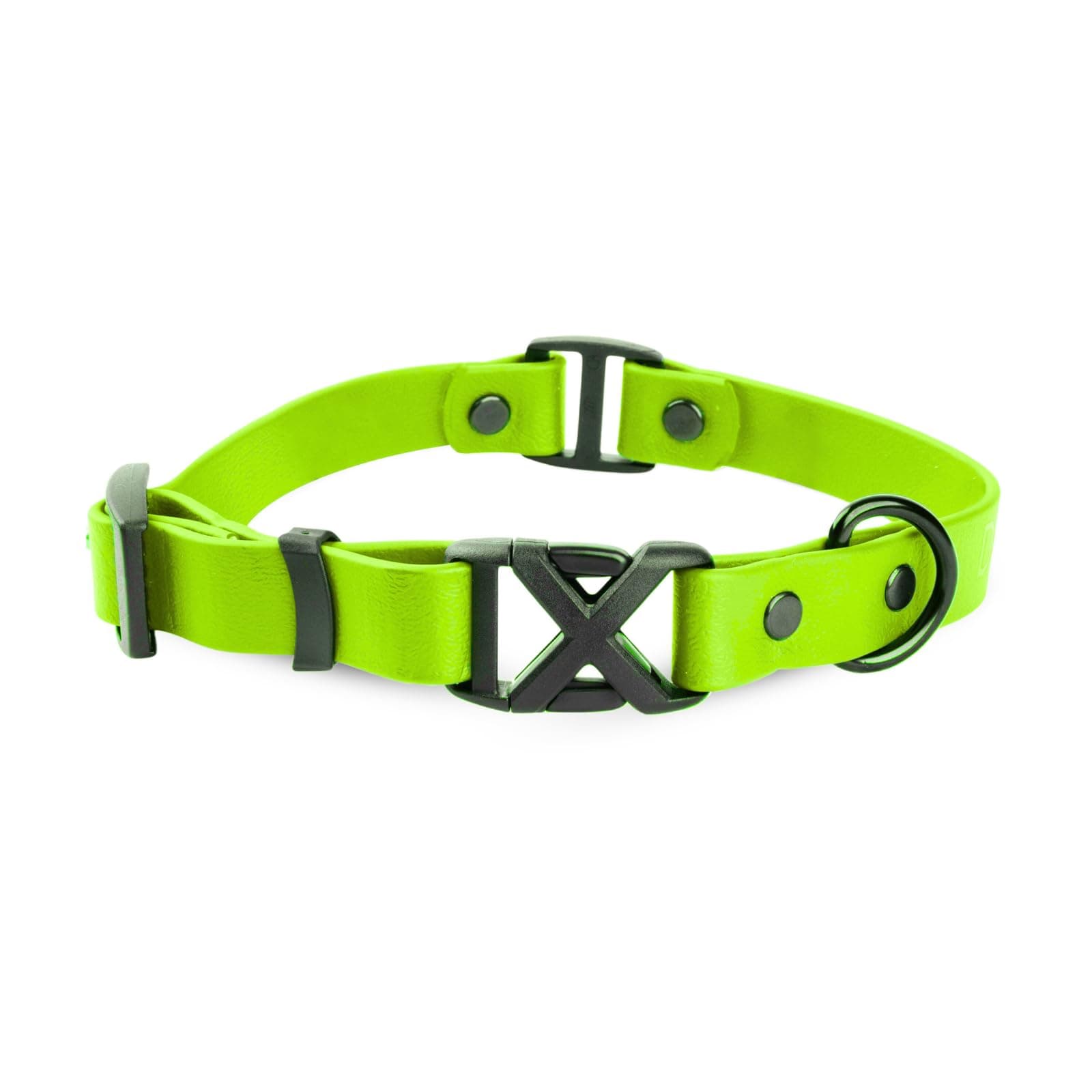 DogTraxs Biothane Dog Collar, Light Duty, Magenta, 43-50 L x 2.5 W cm