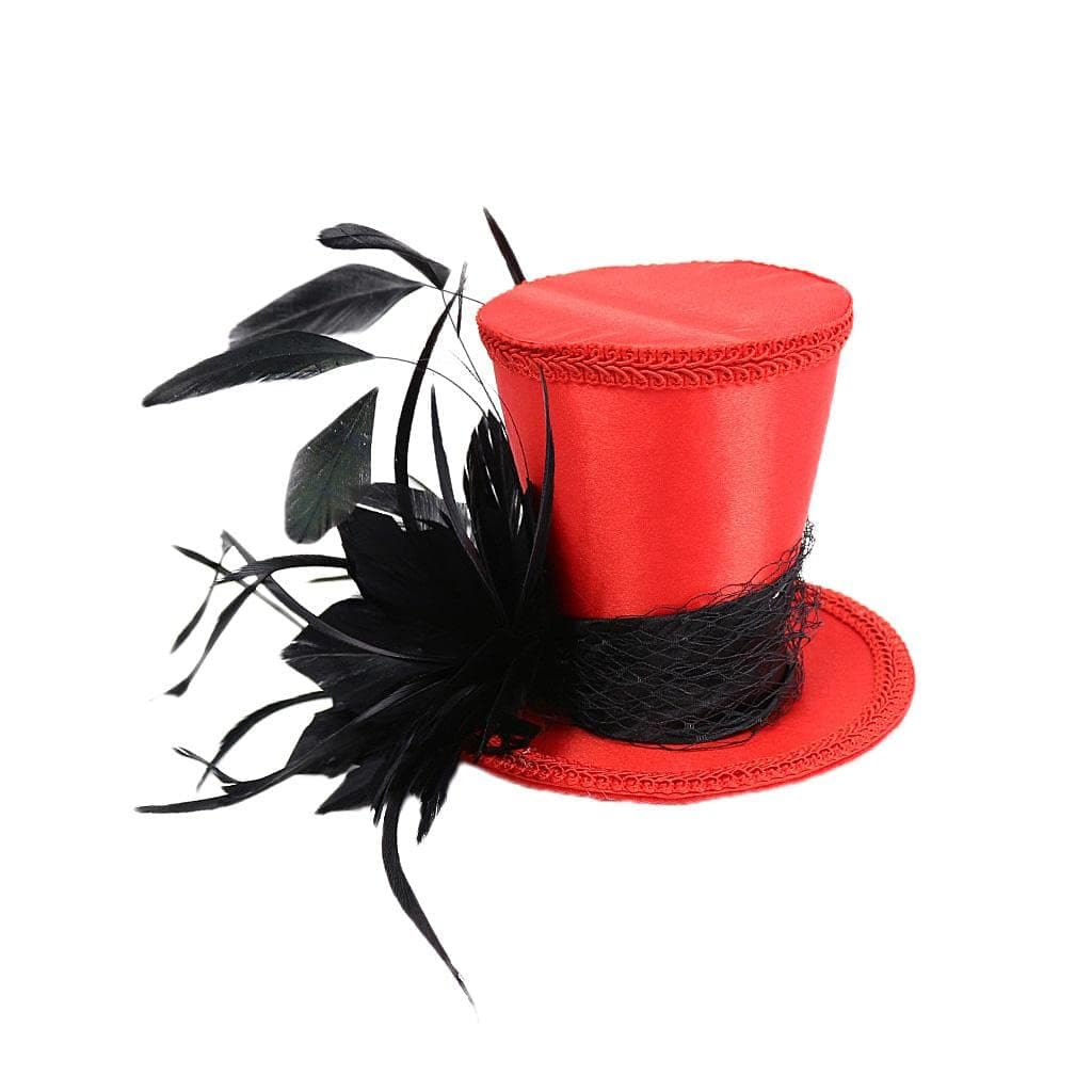 Wzmzjy Charleston Hat for Women at Weddings and Parties, Black, as described