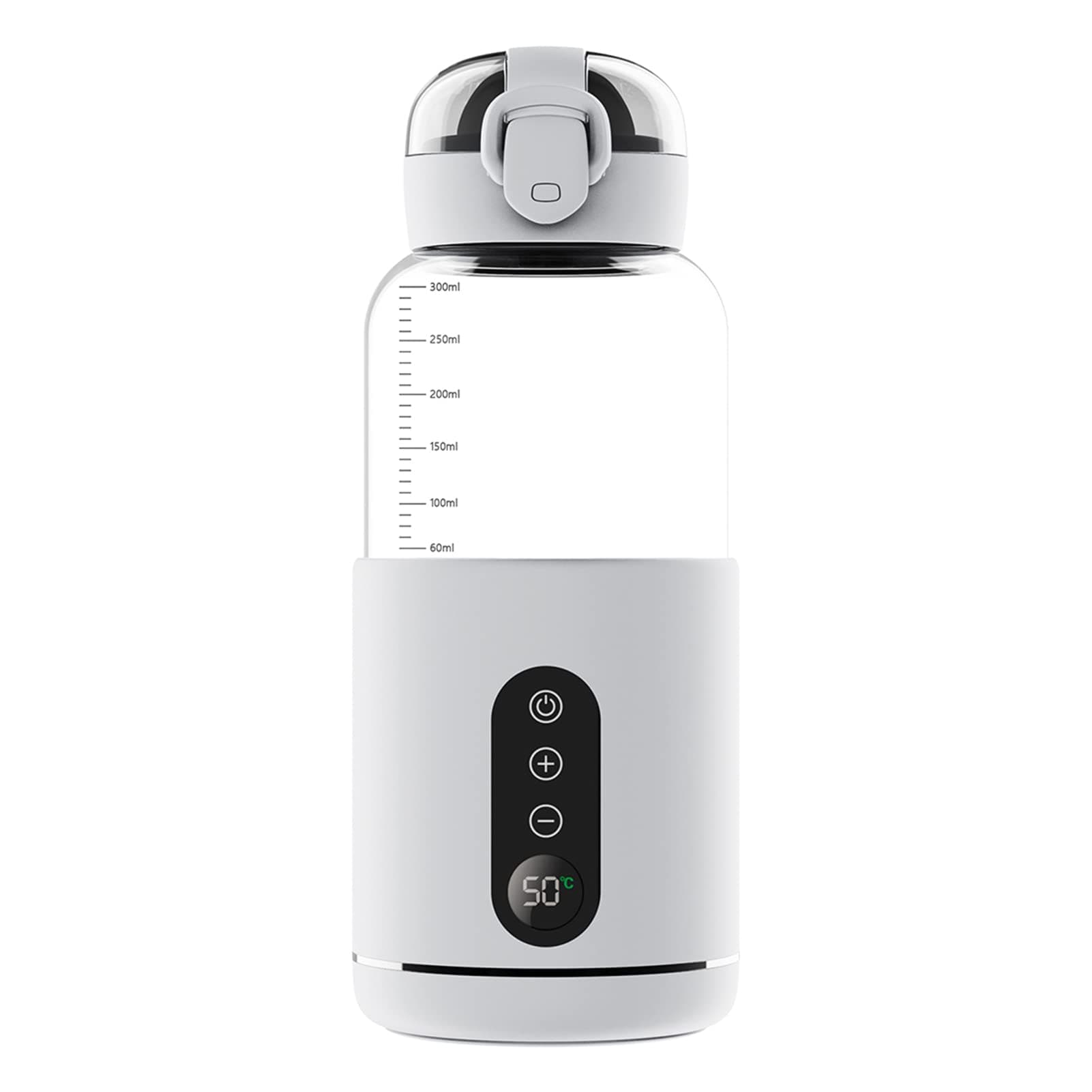 YIWENG Water Warmer for Baby Formula, Portable Water Warmer for Baby Formula 300ml Capacity Precise Temperature Control Built-in Battery Wireless Instant Water Warmer Electric Kettle fo